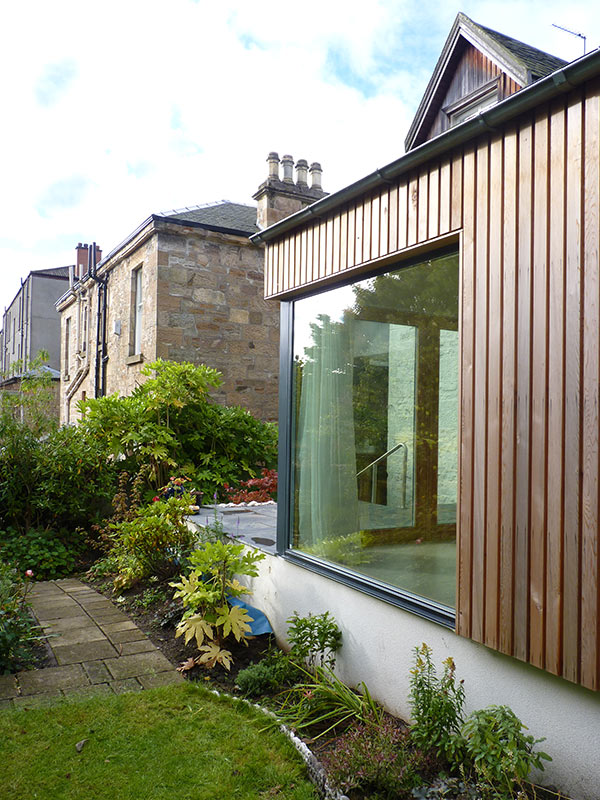 North Kelvinside house extension by Glasgow architect