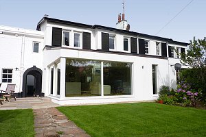 House extension in Troon by Scottish architect