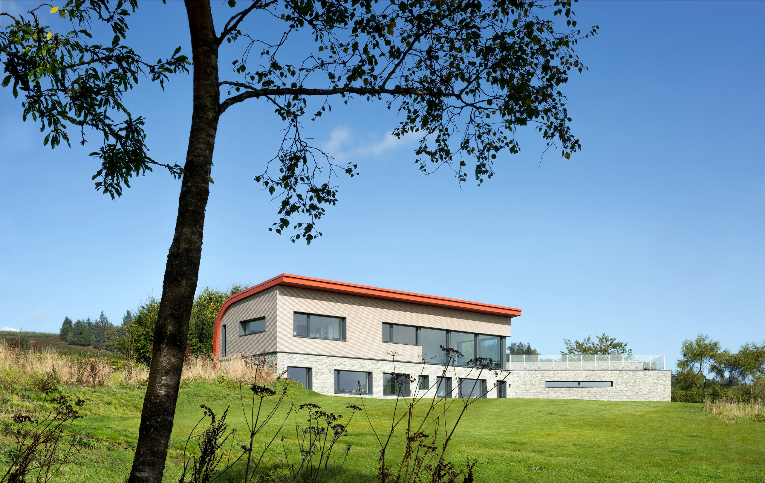 architect designed Passive House in Kinross