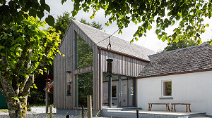 extension to farm house in Duror, Camus Bay, Lochaber